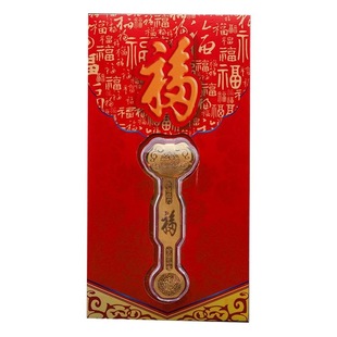 Lucky Ruyi Золотая Фольга Красное Золото Стерео Ruyi Новый год Красный Конверт Мероприятия Очки Славы Фестиваль Подарок Оптовая
