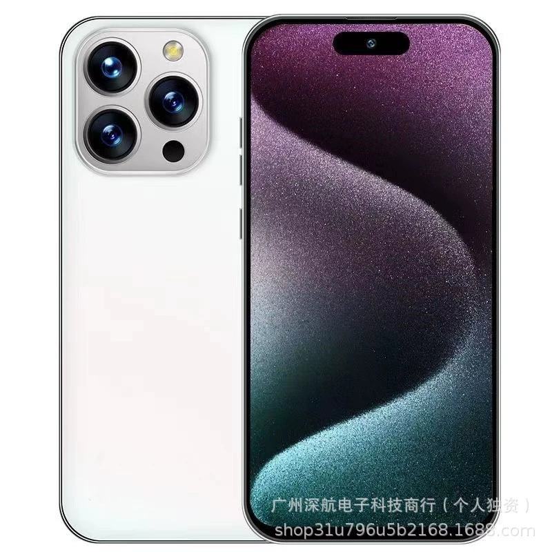 Smartphone for students, official product, 15promax, support function for all network communication standards, 5G, wide screen, Android