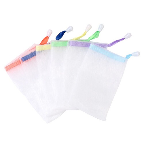 Handmade Soap Facial Cleanser Double Layer Soap Washing Milk Foaming Net
