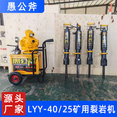 LYY-40/25鉱用油圧裂岩機鉱山採掘岩石炭鉱裂断機静的裂断設備