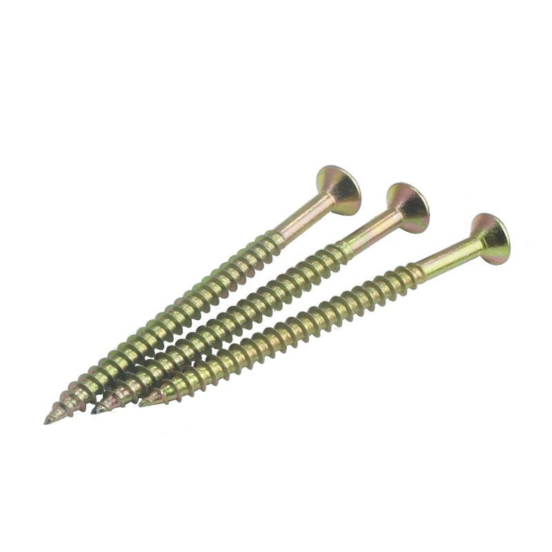 加硬自攻螺丝 十字沉头干壁钉 彩锌平头自攻钉木牙螺丝钉M3-M批发