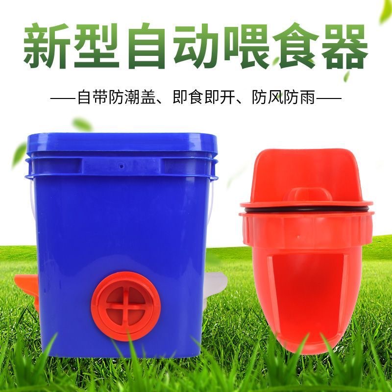 Manufacturer's new automatic feeder chicken duck