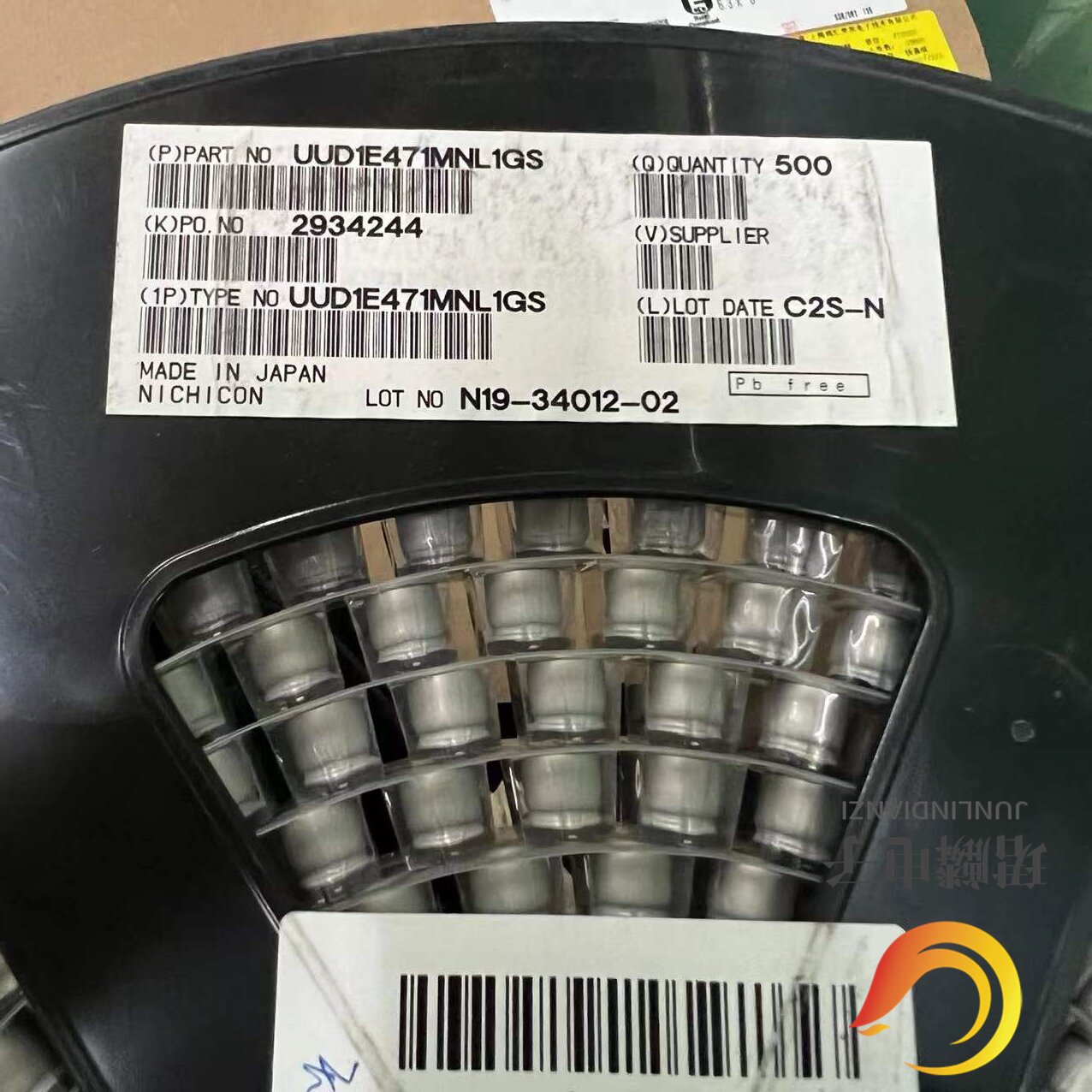 UUD1E471MNL1GS 25V470UF 10X10 尼康UUD贴片电解电容105度