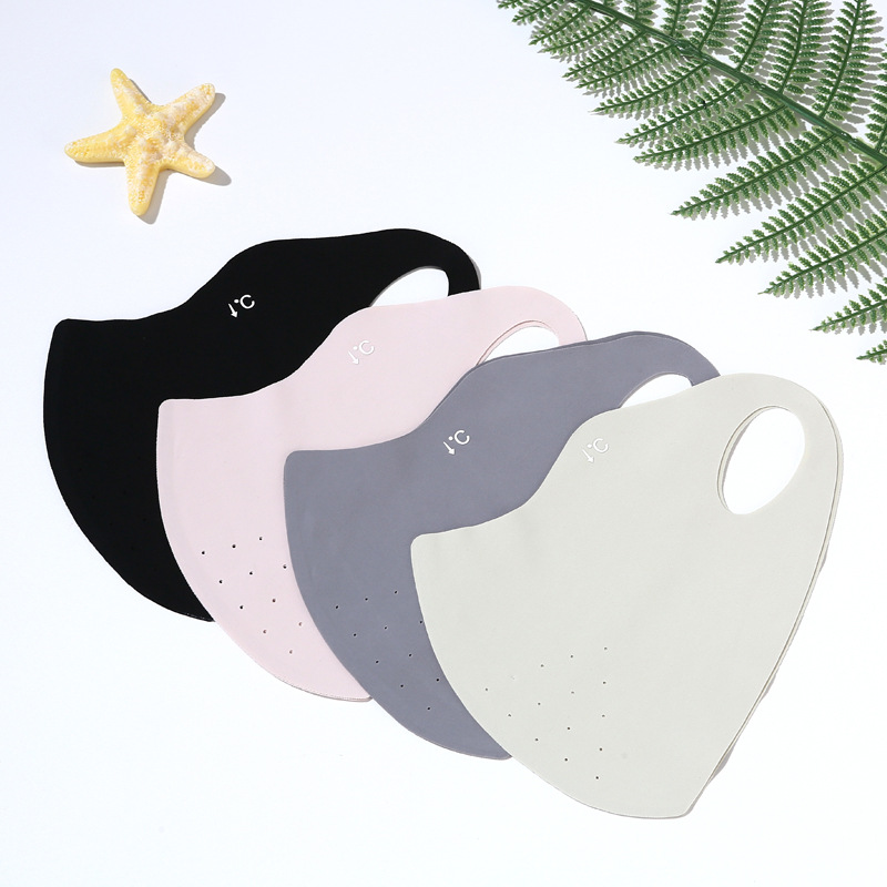 Máscara de protección solar de hielo, máscara facial de alto valor facial, máscara facial de hielo