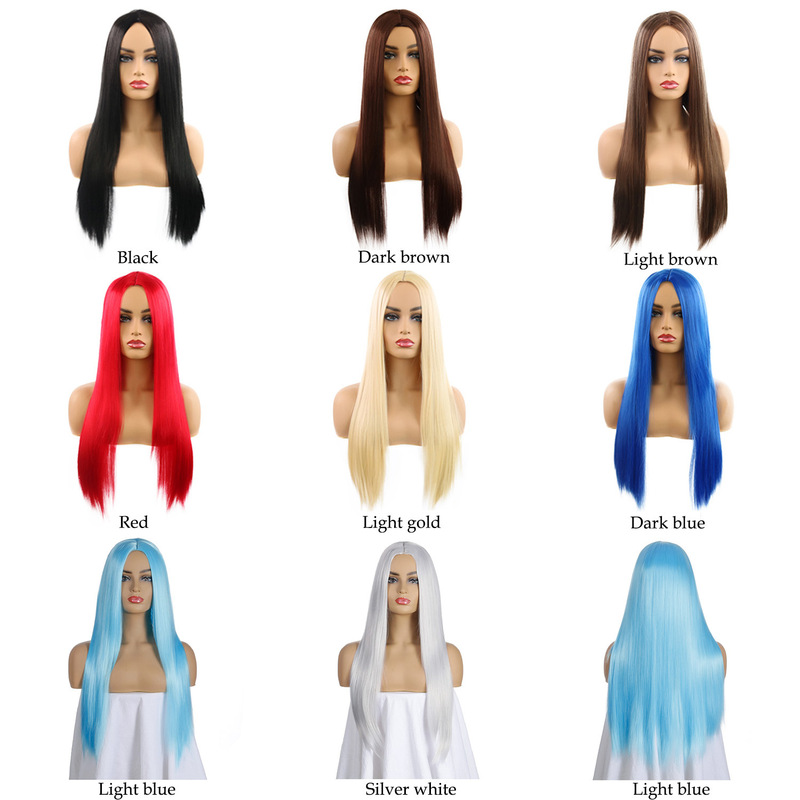 AliExpress wig Halloween wig cosplay ladies fashion face repair long straight hair manufacturers AliExpress wig Halloween wig cosplay ladies fashion face repair long straight hair manufacturers