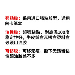 Transparent round sealing sticker