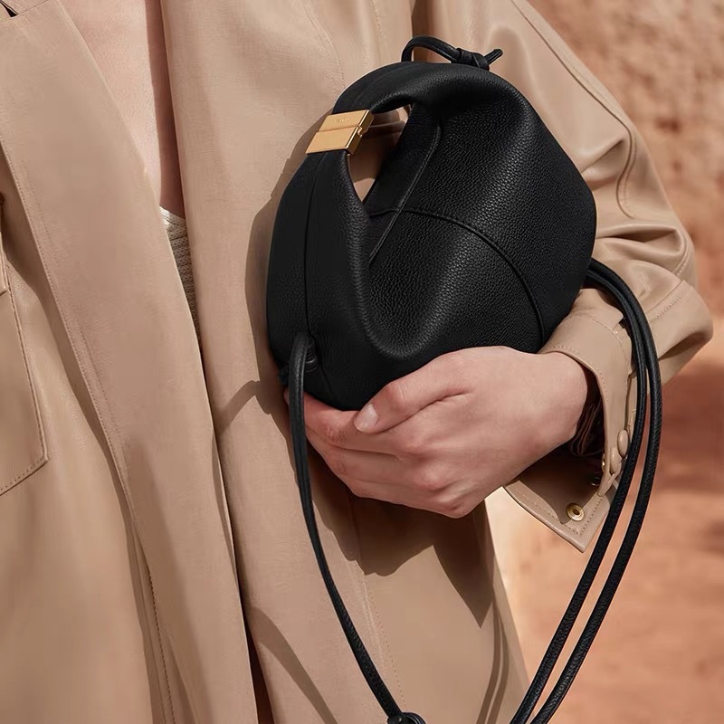 Caselle Style Niche Design Genuine Leather Women's Bag New Shoulder Crossbody Handbag - Thumbnail 2