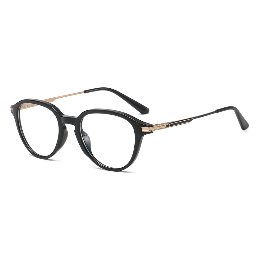 2021 nuevo anti-azul claro gafas lisas TR90 ultra-ligero artístico retro miopía gafas marco 806 estilo coreano gafas lisas