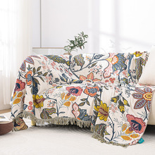 新款多层四季通用纯棉纱布亲肤流苏毛巾被盖毯空调毯成人情侣款