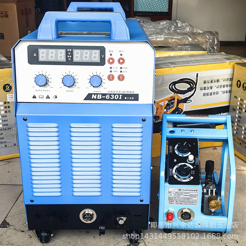 NB-630I二保焊机IGBT双模块重工业二氧化碳气保焊机630工业级气保