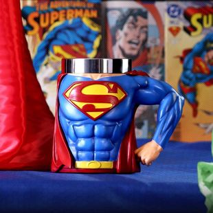 DC��������Ӣ�۳����ز�S��־�R�˾Ʊ�Superman Hero Mug Tankard