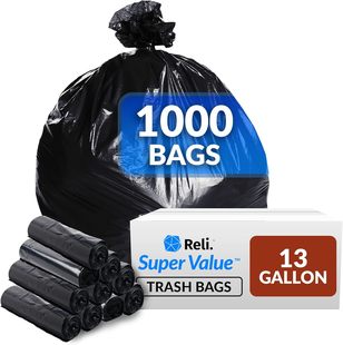 Cross-Border Amazon Black Large Commercial Thickened Garbage Bag Kitchen Hotel Sanitation Property Extra Large Barrel Plastic Bag