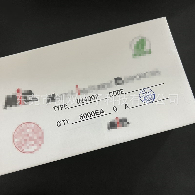 1N4007 DO-41 58*0.5 MIC 整流二极管 散装 编带 1A 1000V 1N4007