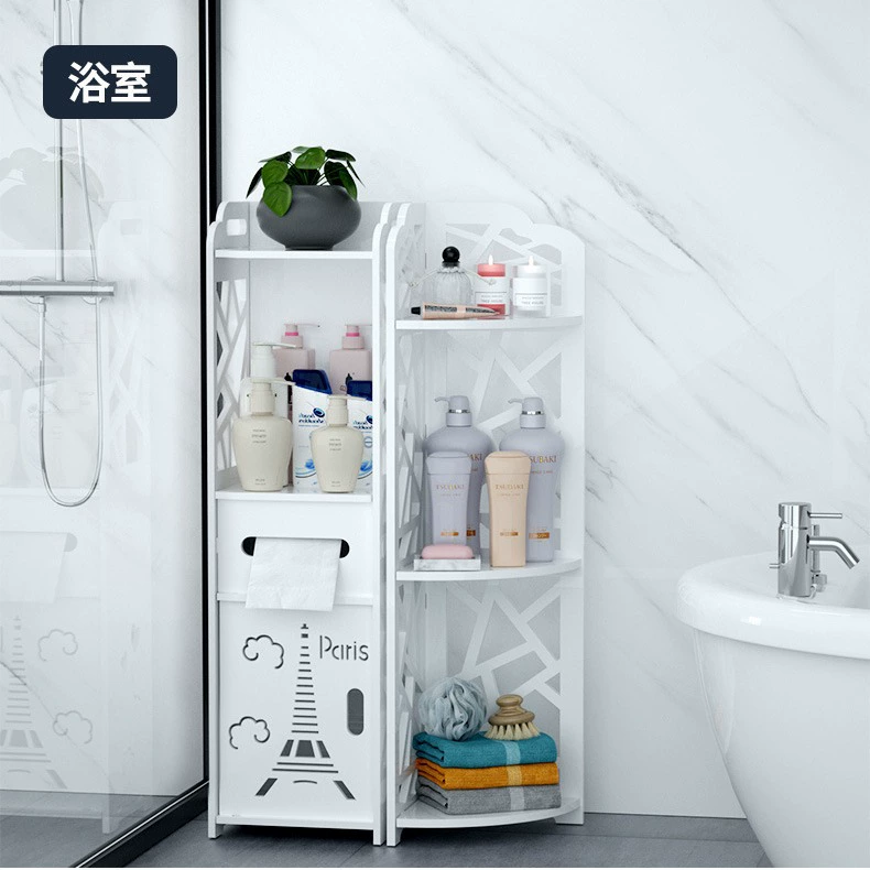 Напольный шкаф для ванной комнаты, водонепроницаемый, для зазоров у унитаза, прикроватный шкафчик для раковины, по цене производителя