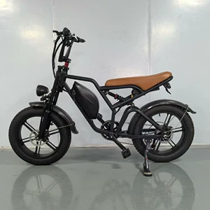 20-inch Fat Tire Off-Road Snow Beach Integrated Wheel Electric Bicycle