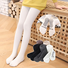 兒童打底褲秋冬薄絨中厚款小腳丫寶寶棉外穿薄絨西瓜襠女童連褲襪