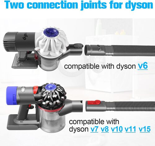 Suitable for Dyson vacuum cleaner V6V7V8V10V11V12V15 Dryer cleaning special connector hose