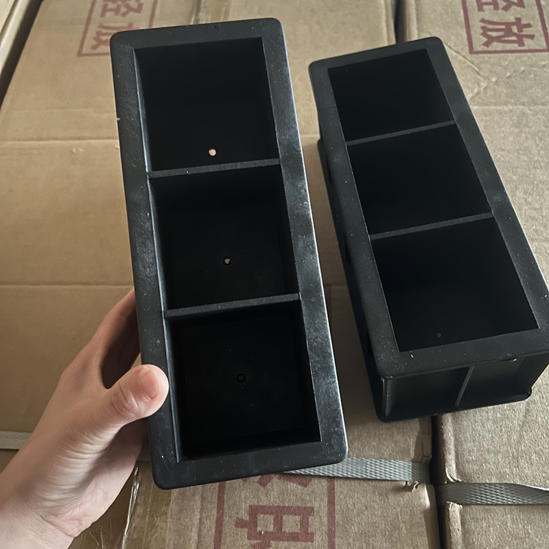 工地水泥实验盒100*100*100砂浆试模混凝土塑料试模抗压抗渗试模