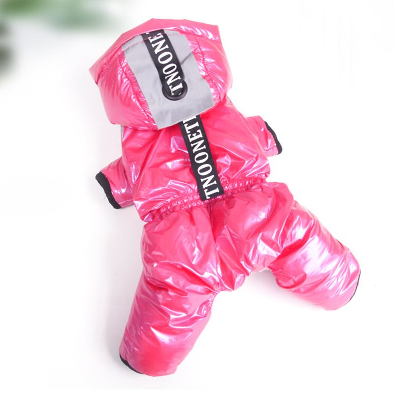 清仓休闲宠物衣服保暖狗狗服饰防水反光秋冬四腿小狗衣棉衣小型犬