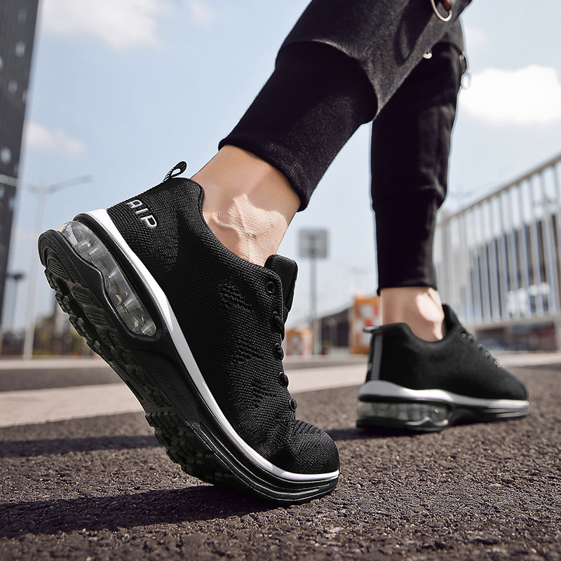 Herren-Lederschuhe, Freizeitschuhe, Sportschuhe, Turnschuhe, Mesh-Fußgewölbeunterstützung, gepolstertes Schuhwerk_voghion.com