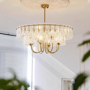 意大利中古设计师别墅客厅玻璃吊灯法式复古风Murano穆拉诺餐厅灯-阿里巴巴