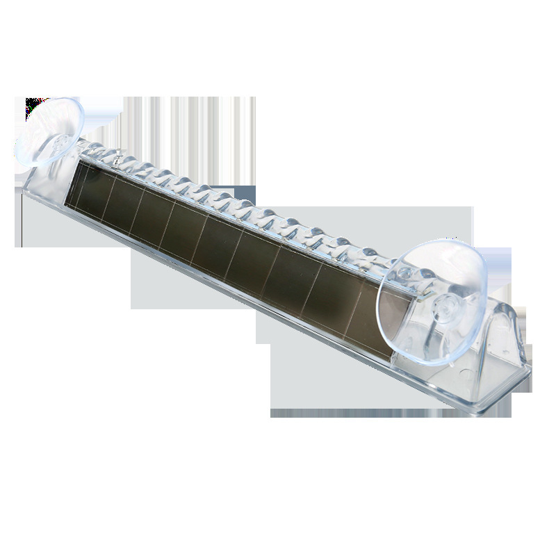 Ventana trasera colorida sin cableado luz de inducción solar luz de choque trasera LED decoración flash anti-ranger luz de advertencia de automóvil