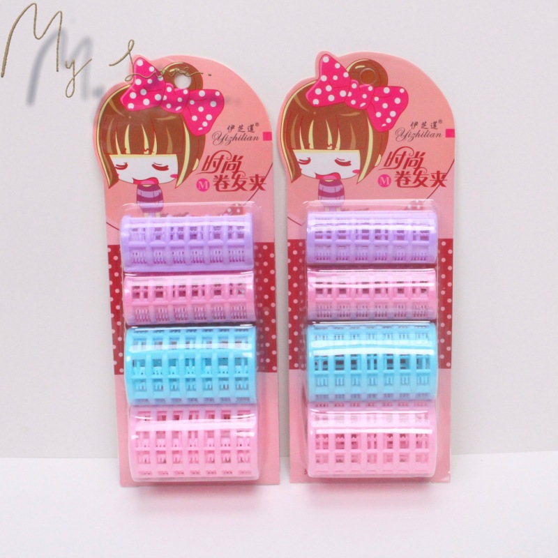 Double-layer curling iron with teeth mother curling clip does not hurt hair curling iron dry wet dual-use 5 small roll manufacturers wholesale