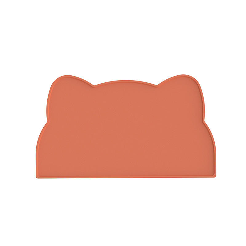 Amazon venta caliente especial para perros y gatos gran forma de gato de silicona almohadilla de comida impermeable antideslizante a prueba de fugas al por mayor image 6