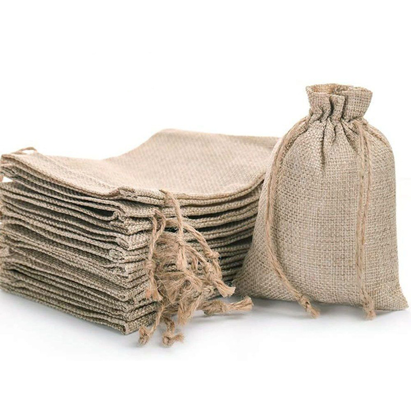 Cuerda de cáñamo natural; 10*15cm