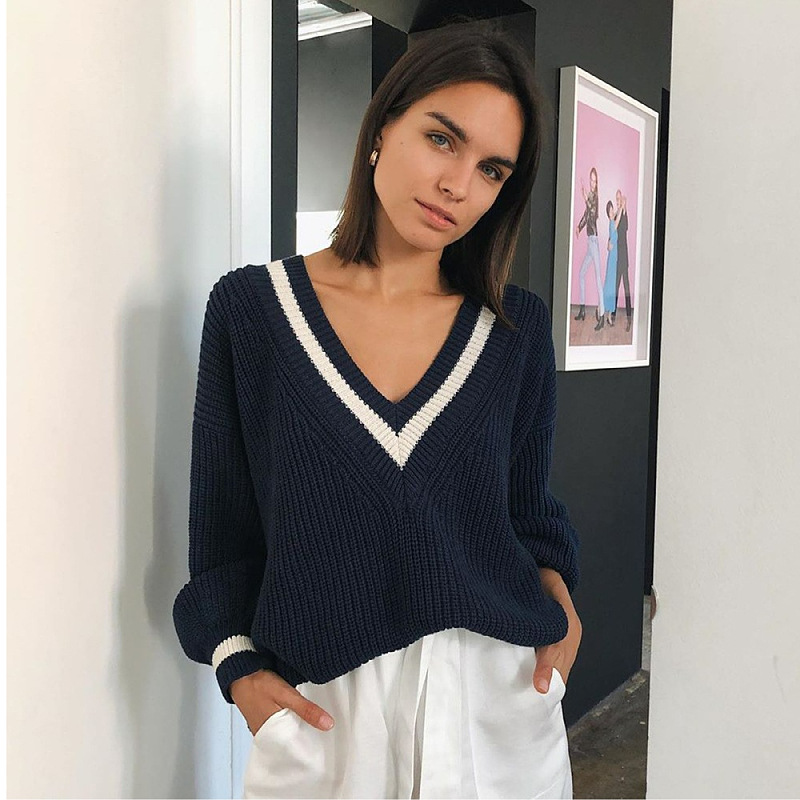 Women Russian fashion patchwork knitted sweater women knitted sweater coat women_voghion.com