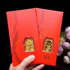 御守招財猫携帯シール赤包千万両黄金片中国式アニメ宝石店生放送プレゼント