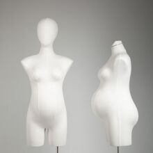 孕妇女装半身模特道具大肚皮展示架服装店橱窗人偶陈列架模特架子