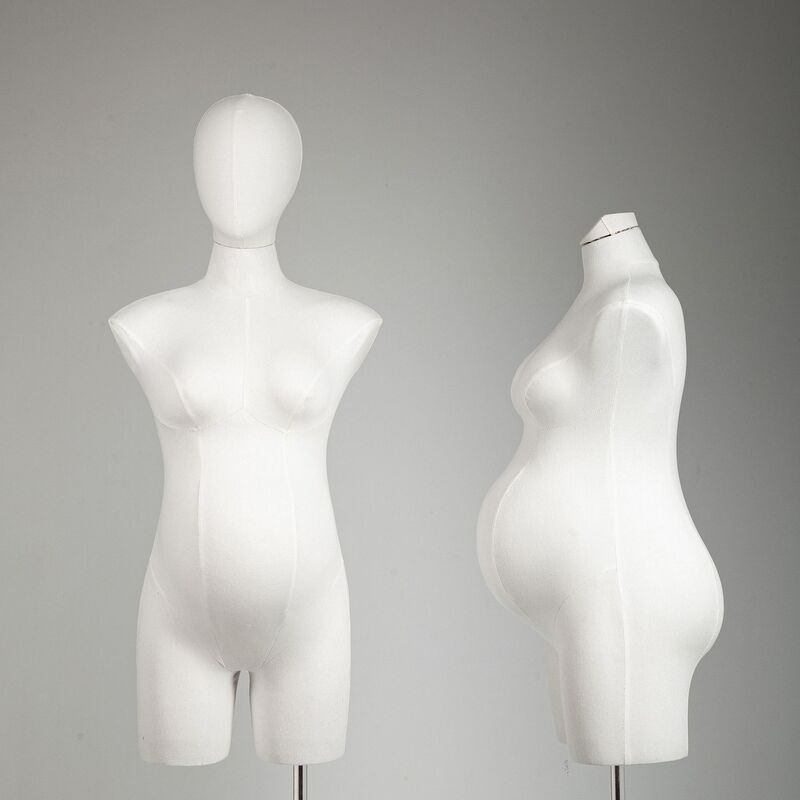 Pregnant Women's Clothing Half-Body Mannequin Prop, Big Belly Display Stand, Clothing Store Window Mannequin Display Stand, Mannequin Stand Pregnant Women's Clothing Half-Body Mannequin Prop, Big Belly Display Stand, Clothing Store Window Mannequin Display Stand, Mannequin Stand