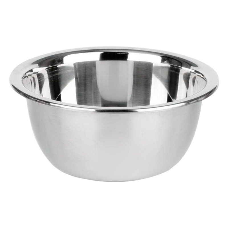 Stainless Steel Bowl Soup Bowl Large Rimmed Seasoning Jar Cooking Bowl Baking Mixing Bowl Flavor Container Cake Bowl 304304 Steel