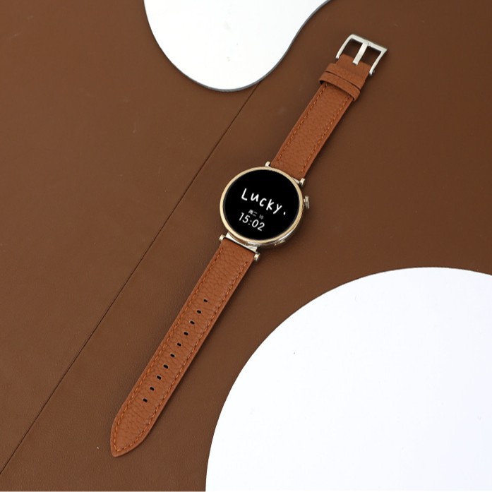 Suitable for Huawei Gt6 Watch Gt5 Strap Watch4Pro Genuine Leather Gt4 Ladies 6E New Watch3Pro