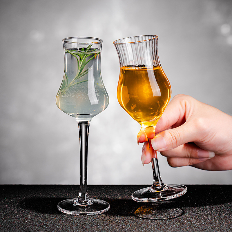 Taza de degustación de whisky creativa, taza de cóctel de alto valor comercial, taza de olor de licor de lujo, taza de fragancia de alta calidad