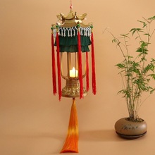国风铁艺框架简约金色灯笼新款框架新年元宵汉服拍摄道具走秀表演