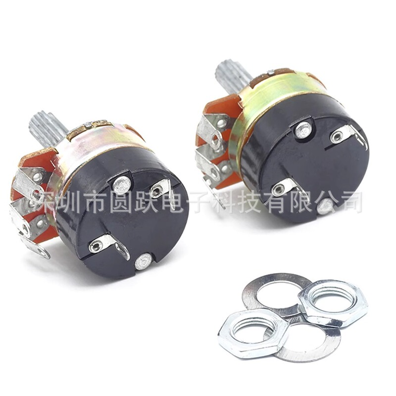 WH138-1 B 5K/10K/20K /50K/100K スイッチ付きポテンショメータ調整可能な抵抗速度レギュレータ|undefined