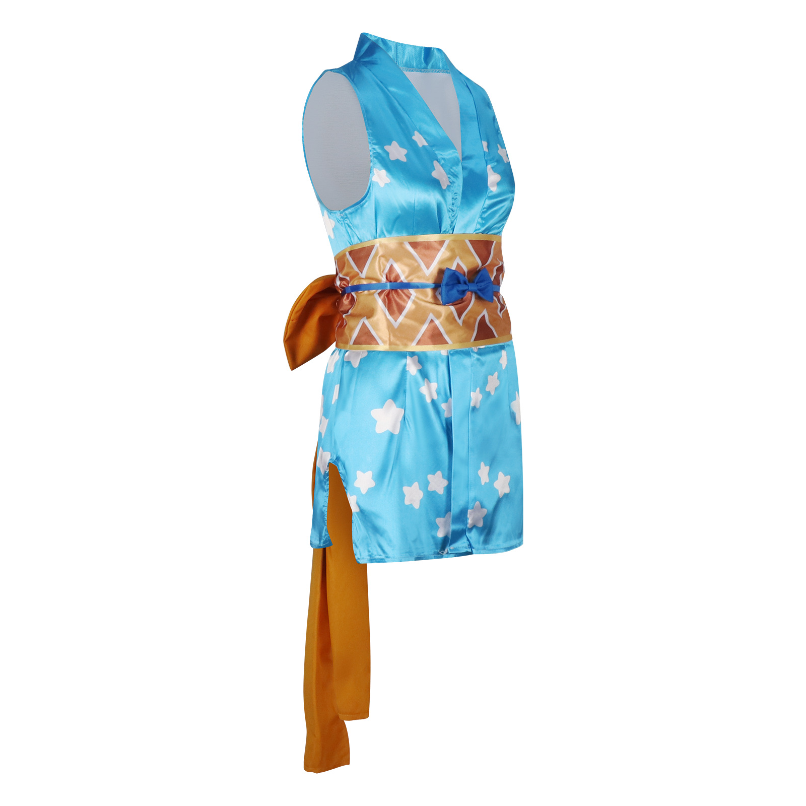 Conjunto de disfraz de cosplay sexy de Nami de una pieza, anime de Halloween cos con peluca, sombrero, muñeca kimono