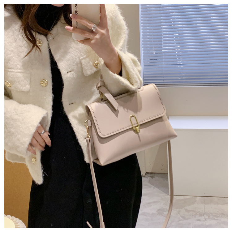 Lock Casual Shoulder Bag