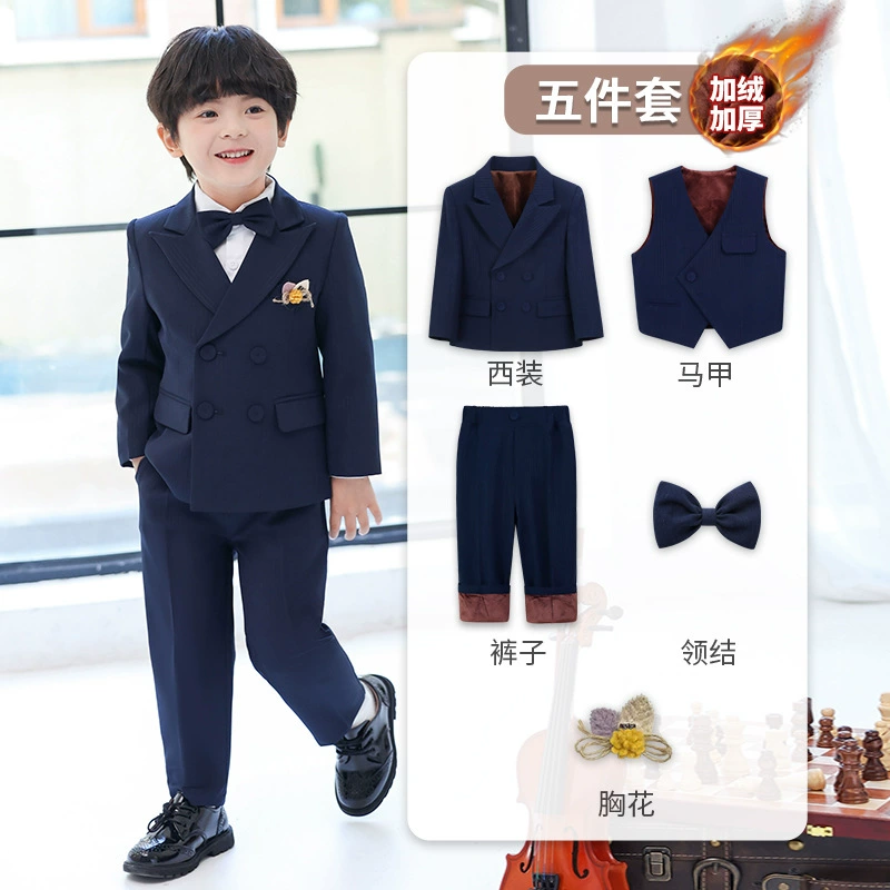 Children's set for boys, flower girl dress, suit for kindergarten