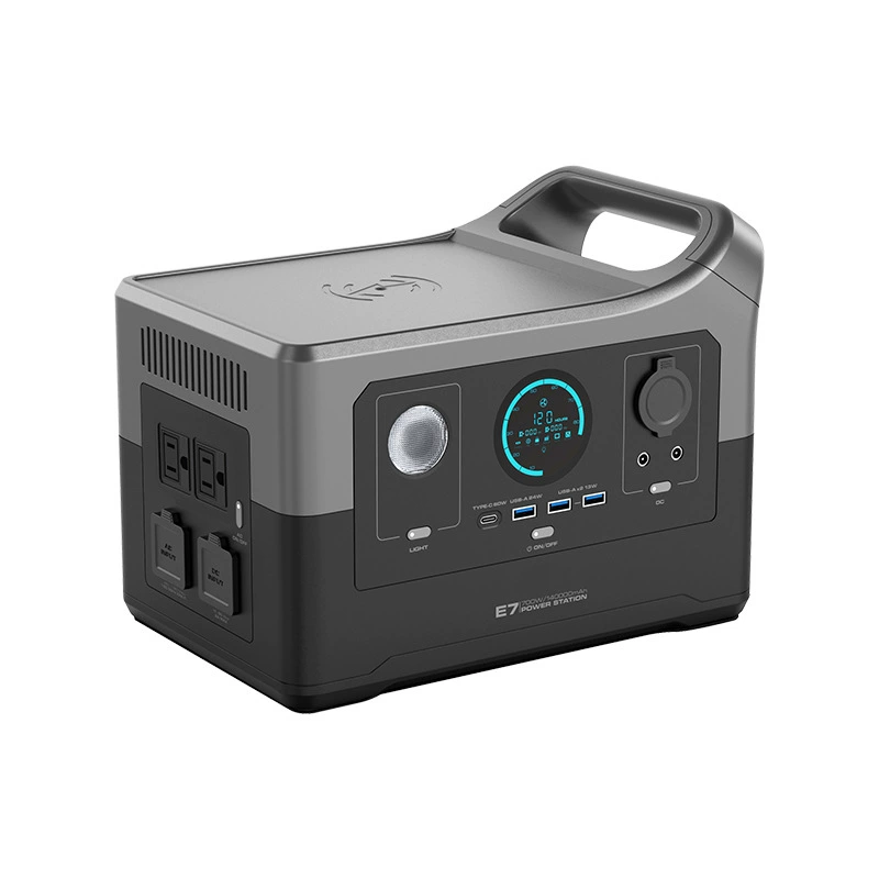 Travel capacious power supply for camping, 700W