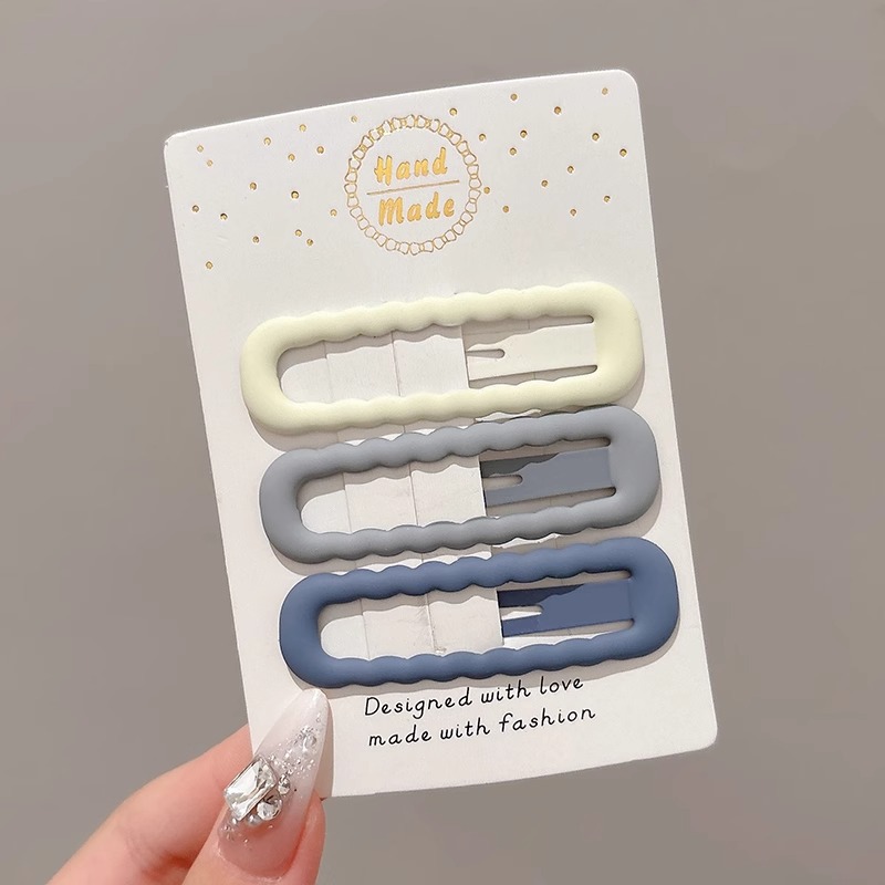 Pinza bb de color dopamina para niños cabello roto estrella de cinco puntas horquilla para niñas que no lastima el cabello, pinza para el cabello con flequillo para bebés, accesorios para el cabello lindos