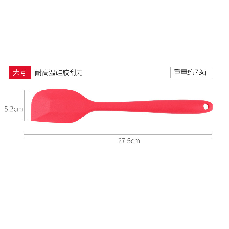 Utensilios de cocina de silicona 3-pieza todo incluido cepillo de silicona herramienta para hornear traje raspador cepillo de aceite traje herramienta de la torta image 5