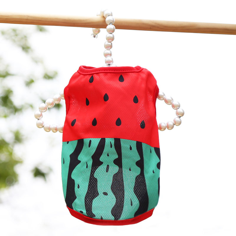 Chaleco Transpirable para Mascotas de Tela, con Protección Solar y Estampado 3D, para Verano