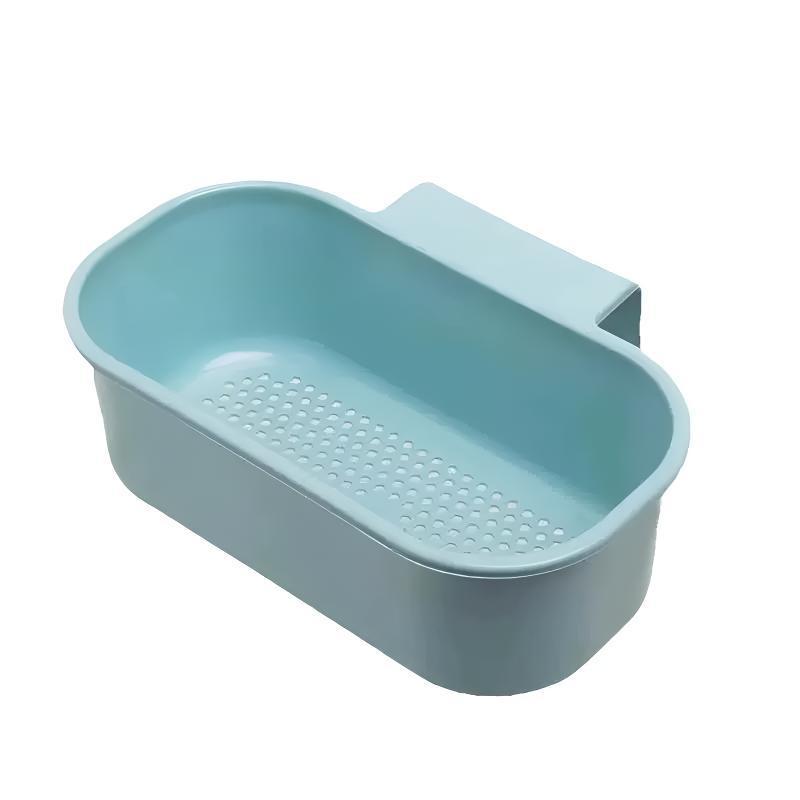 可挂式厨房水槽沥水篮过滤筐塑料置物架厨房剩饭剩菜残渣过滤神器|undefined