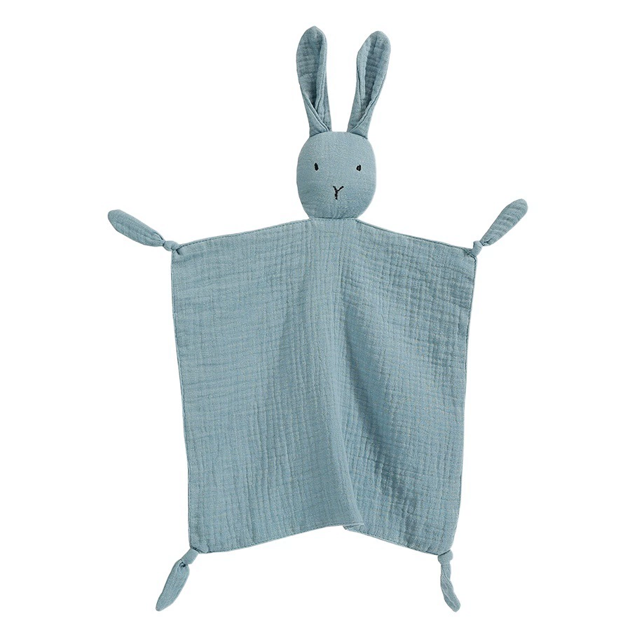 Инь красота детское хлопковое Марлевое полотенце ребенок спит Кукла Кролик успокаивающий носовой платок Успокаивающая игрушка трансграничный