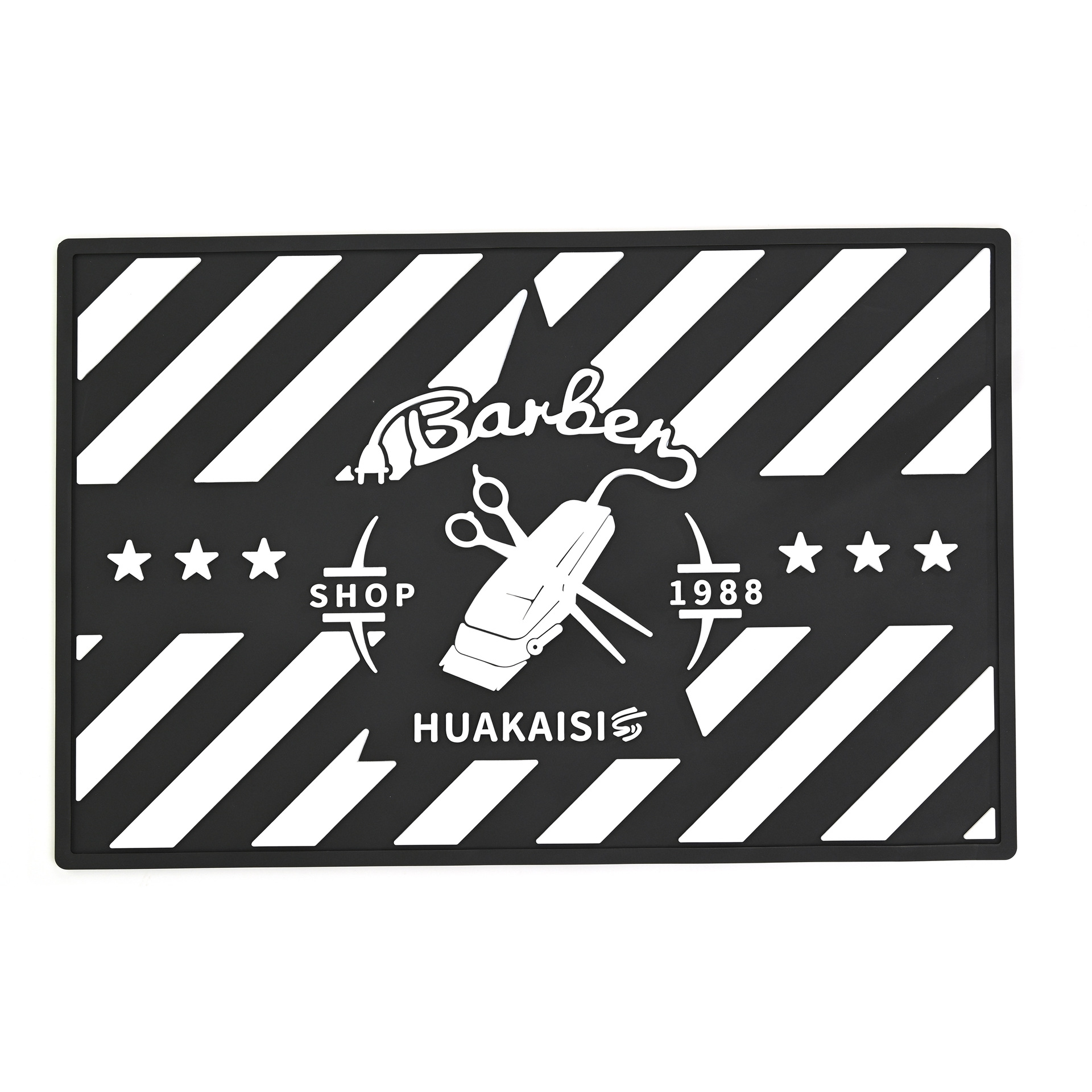 흑백 줄무늬 45*30CM