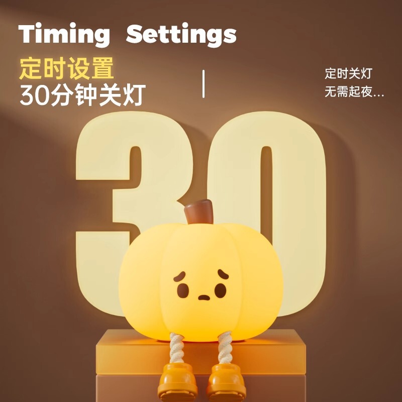 跨境热销万圣节南瓜小夜灯幽灵氛围灯拍拍灯台灯万圣节南瓜灯礼物|undefined