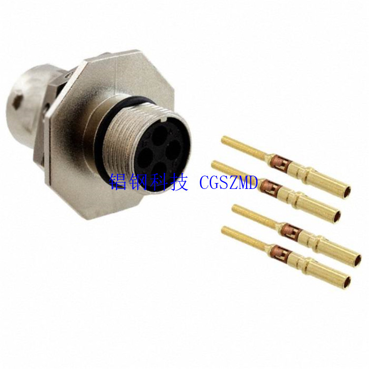 CN-RT/RTG ��ѹ��ʽ����10-4 Circular snap connector���ղ�ͷ